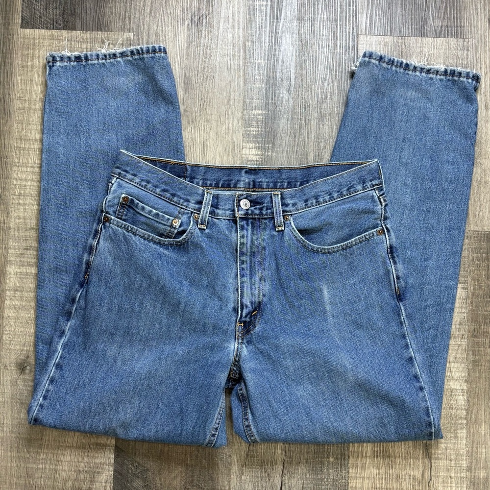 Levi’s Dad Jeans Relaxed Fit 550 Mens 34x32 Jeans, GUC - Picture 6 of 15
